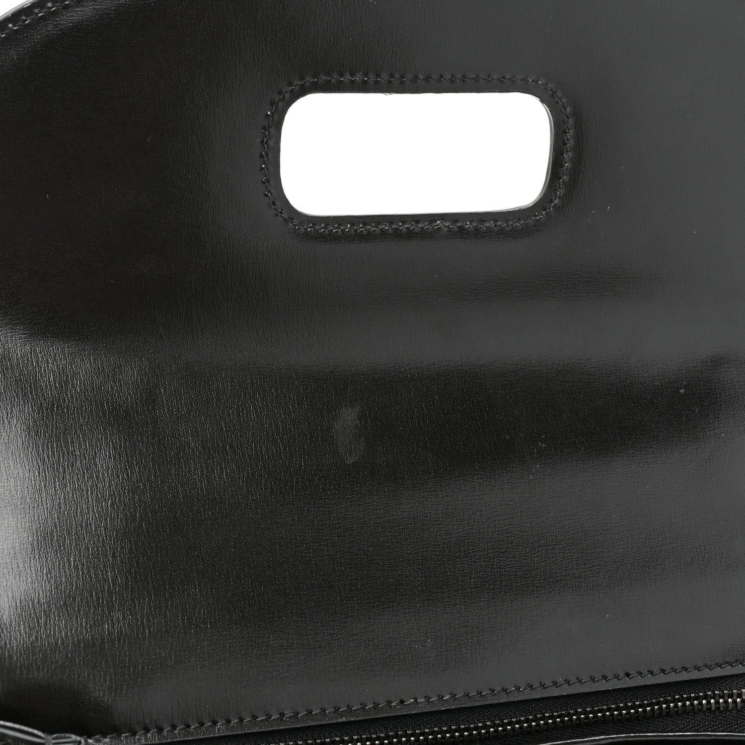 Gucci Boarded Dyana Lux Calfskin Web Monochrome Medium Bamboo 1947 Top Handle Bag Black 11 of 11