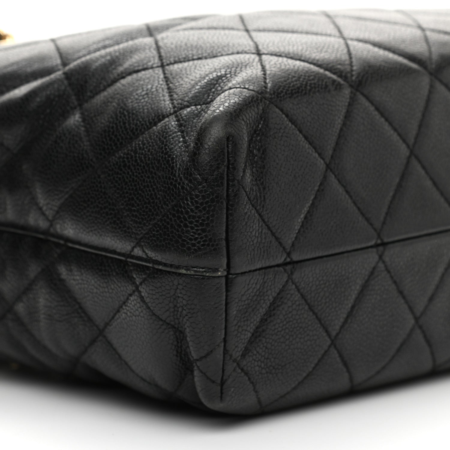 Chanel Caviar Quilted Shopping Tote Black 9 of 12