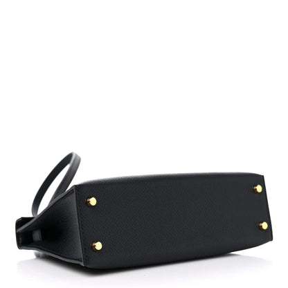 Hermes Epsom Mini Kelly Sellier 20 Black 4 of 10