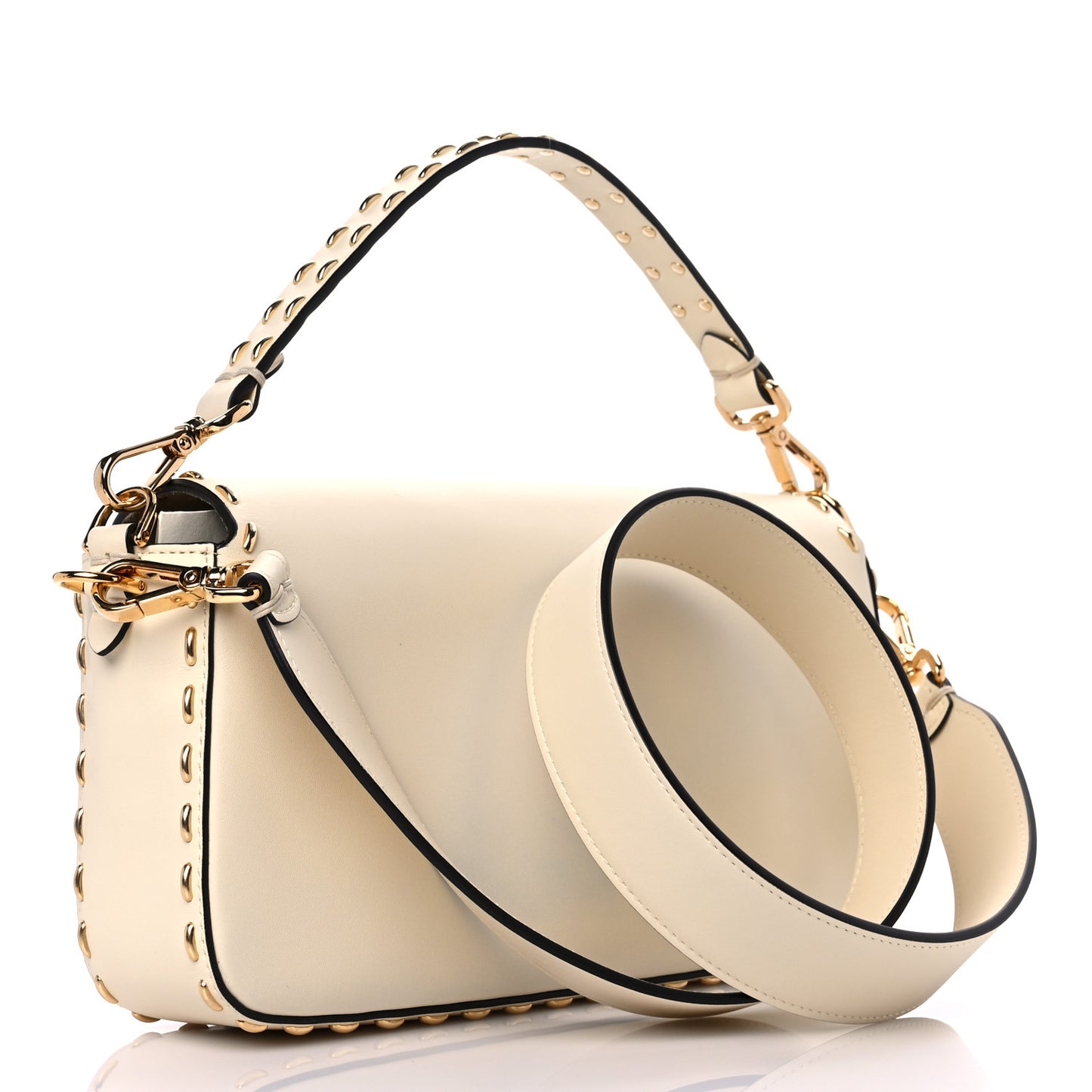 Vitello King Metal Stitch Baguette Pergamena