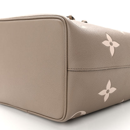 Louis Vuitton Empreinte Monogram Giant Neonoe MM Tourterelle Creme 9 of 9