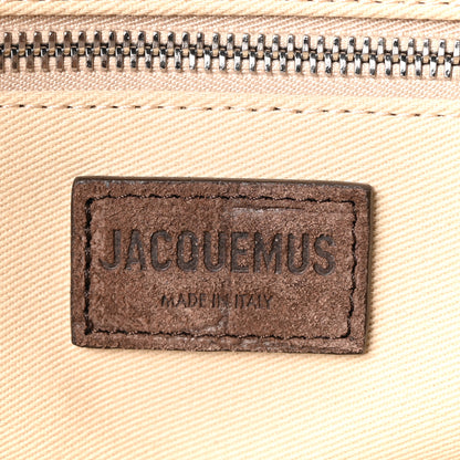 Jacquemus Suede Crocodile Embossed Le Turismo Dark Brown 6 of 10