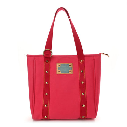Louis Vuitton Toile Antigua Cabas MM Pink 1 of 9
