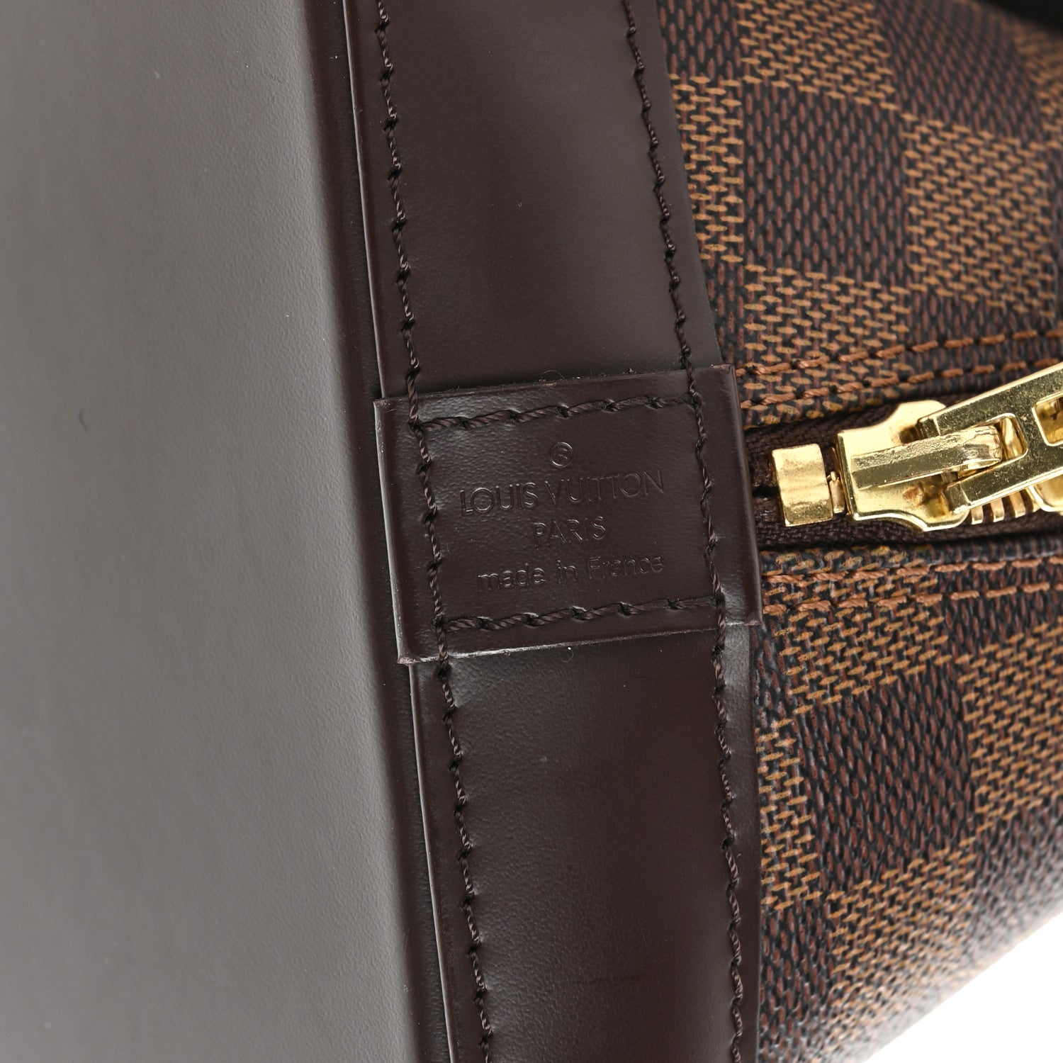 Louis Vuitton Damier Ebene Alma PM 6 of 9