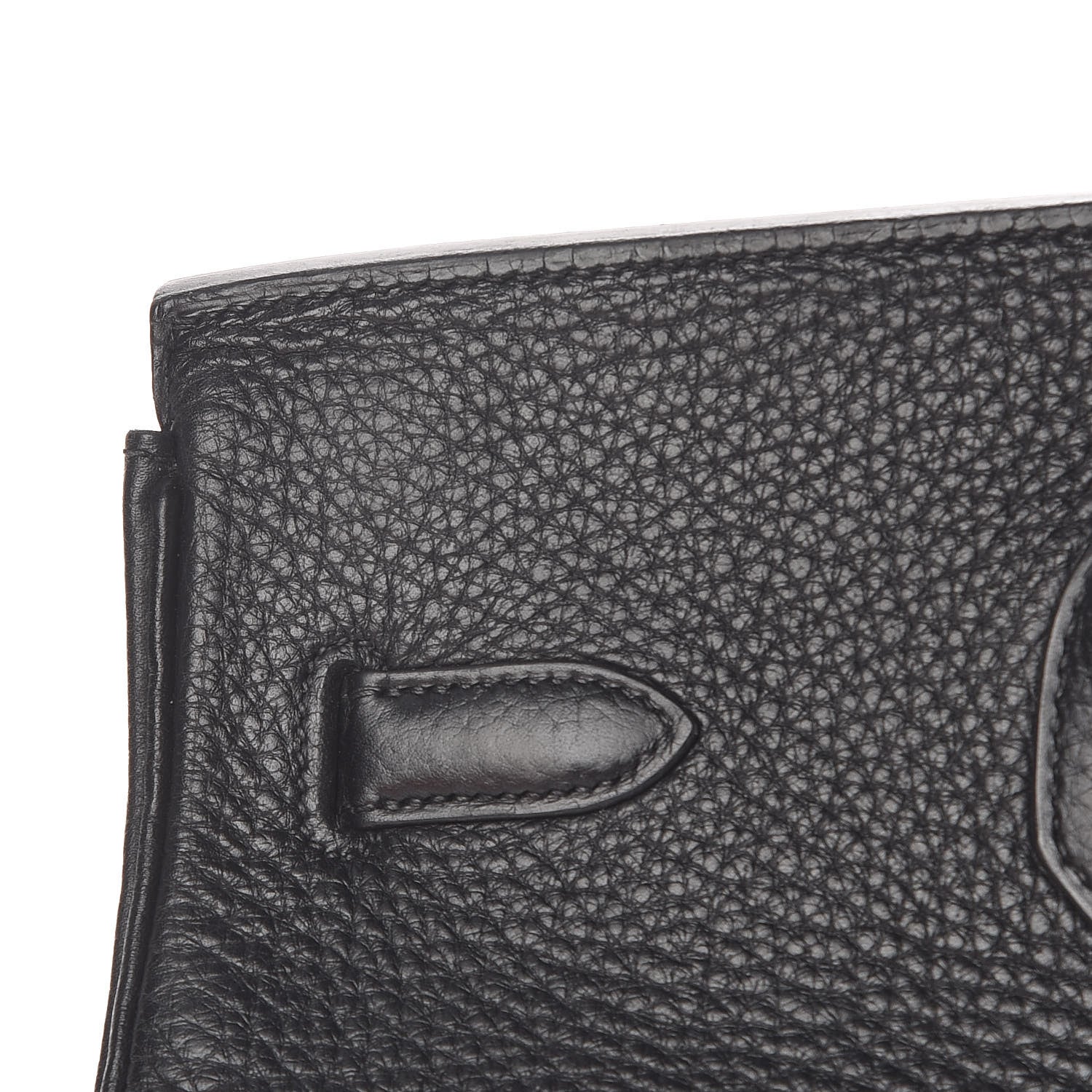 Hermes Taurillon Clemence Birkin 35 Black 8 of 40