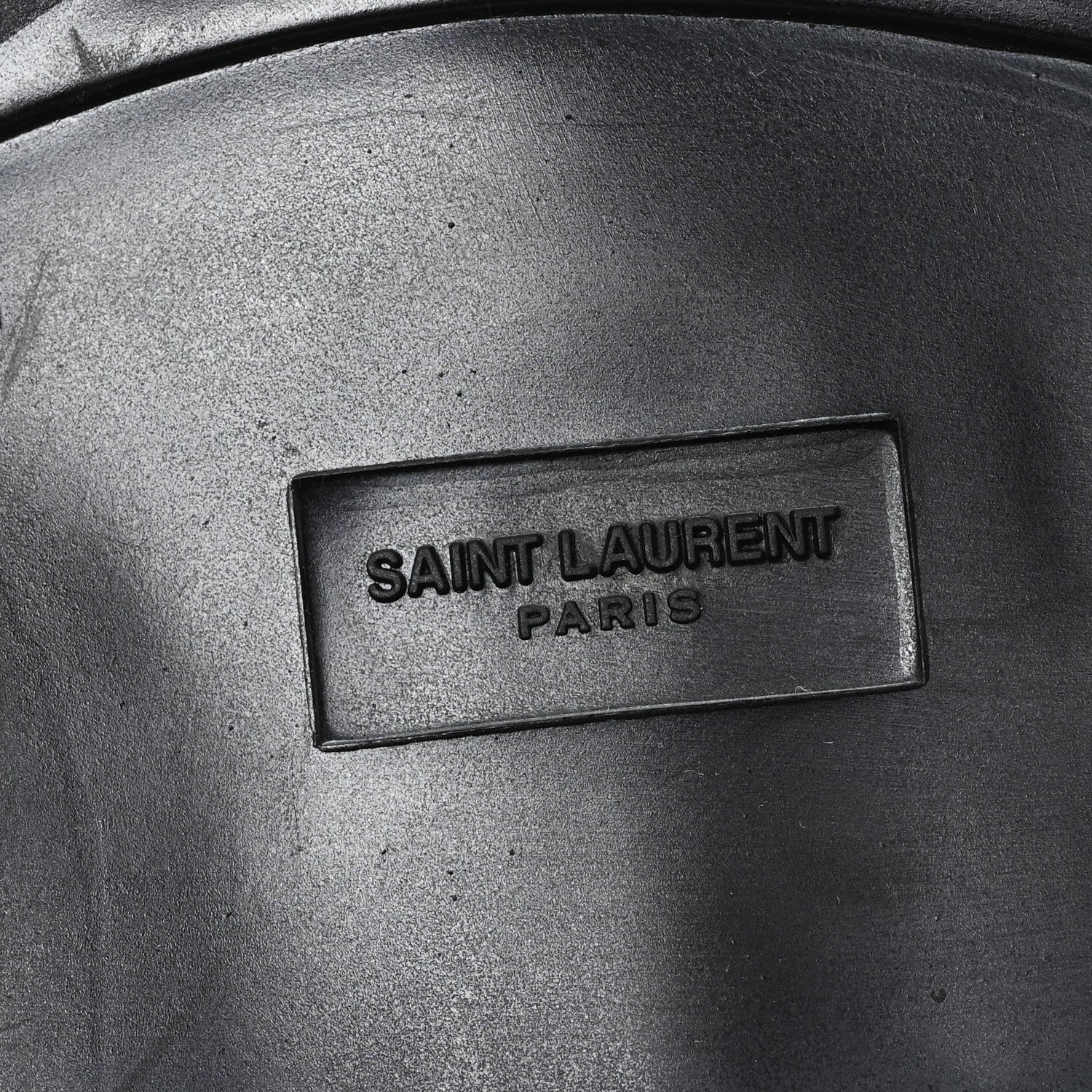 Saint Laurent Calfskin Mens Army 20 Derby Shoes 43 Dark Wine 7 of 9