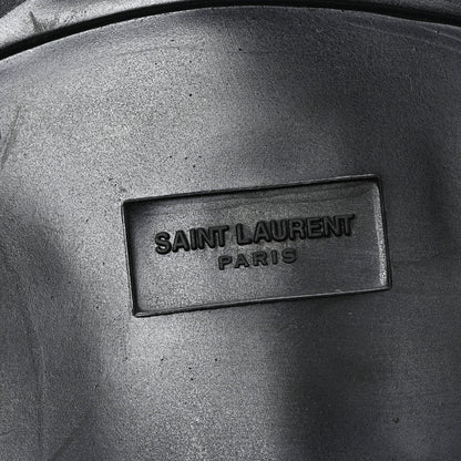Saint Laurent Calfskin Mens Army 20 Derby Shoes 43 Dark Wine 7 of 9