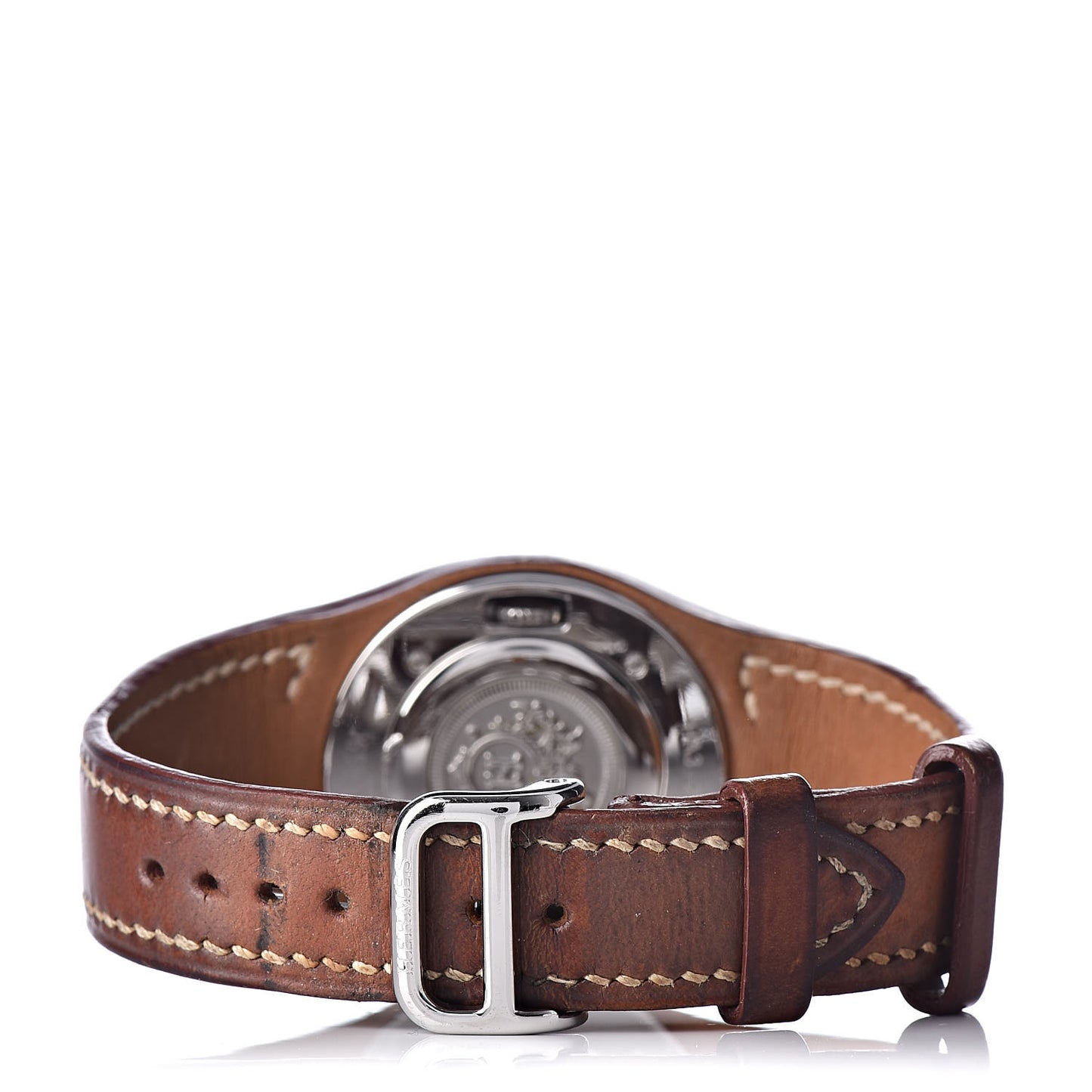 Stainless Steel Barenia 30mm Harnais Quartz Watch Fauve