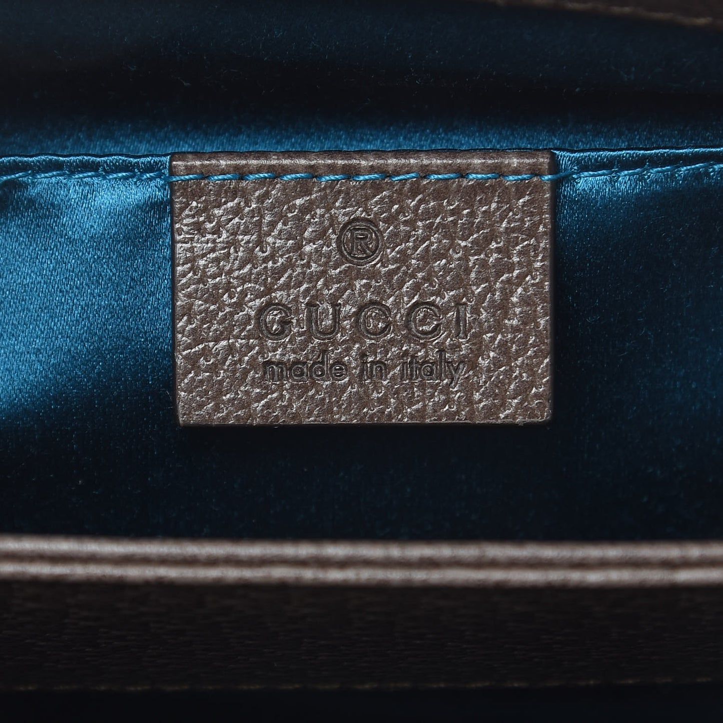 GG Supreme Monogram Web Small Ophidia Chain Shoulder Bag Brown