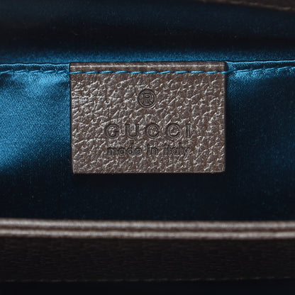 Gucci GG Supreme Monogram Web Small Ophidia Chain Shoulder Bag Brown 6 of 10