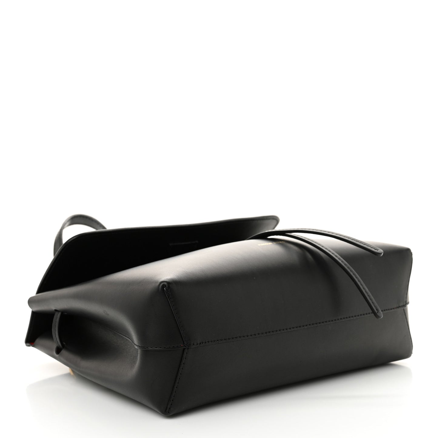 Calfskin Mini Lady Bag Black Flamma