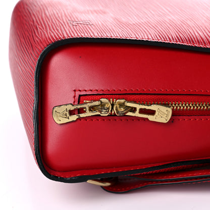 Louis Vuitton Epi Mabillon Backpack Castillan Red 11 of 13