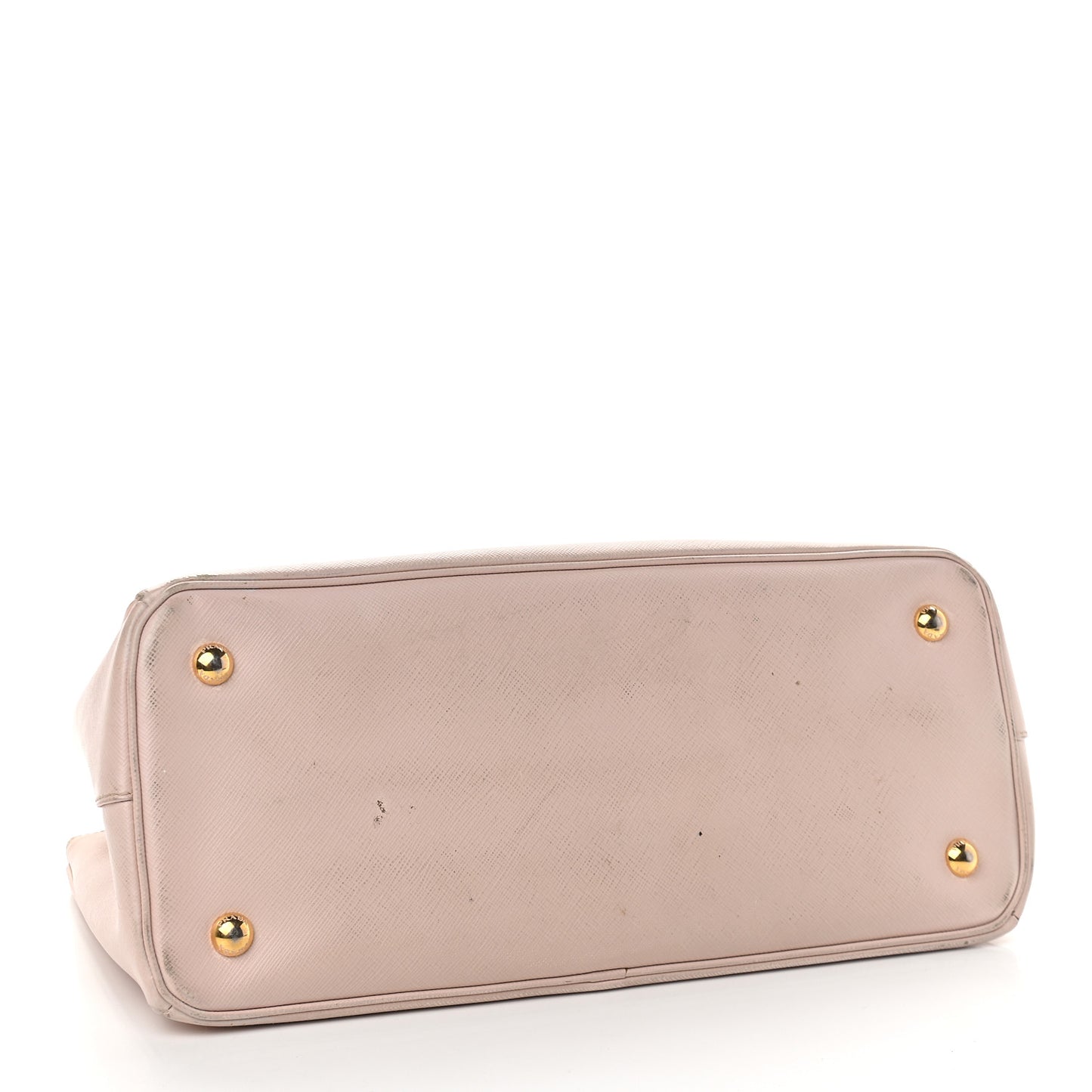Saffiano Lux Small Double Zip Tote Cammeo