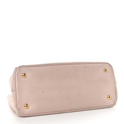 Prada Saffiano Lux Small Double Zip Tote Cammeo 3 of 12