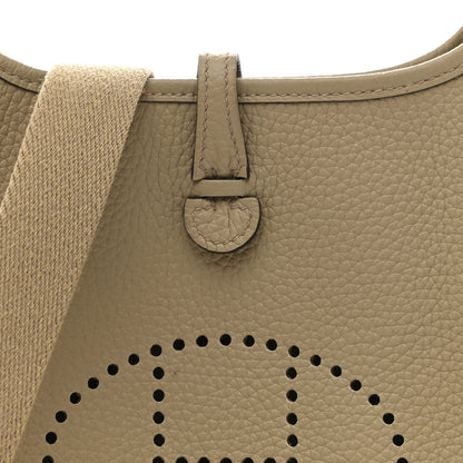 Hermes Taurillon Clemence Evelyne TPM Beige Marfa 8 of 11