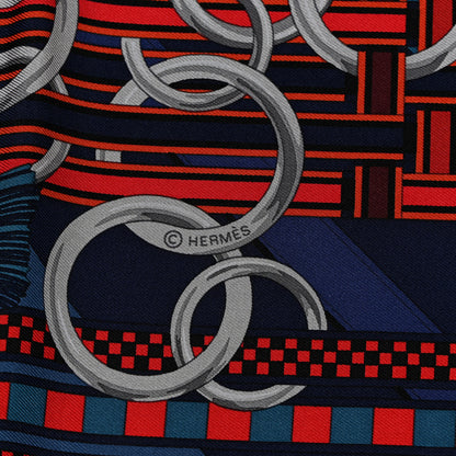 Hermes Silk Brides Et Gris Gris Scarf 90 3 of 3
