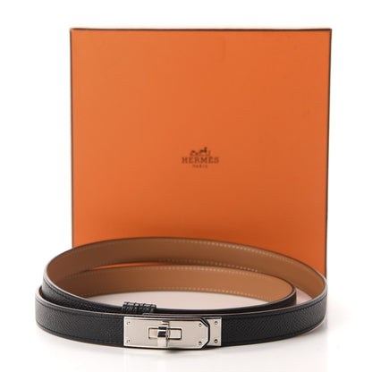 Hermes Epsom Kelly Belt Black 4 of 4