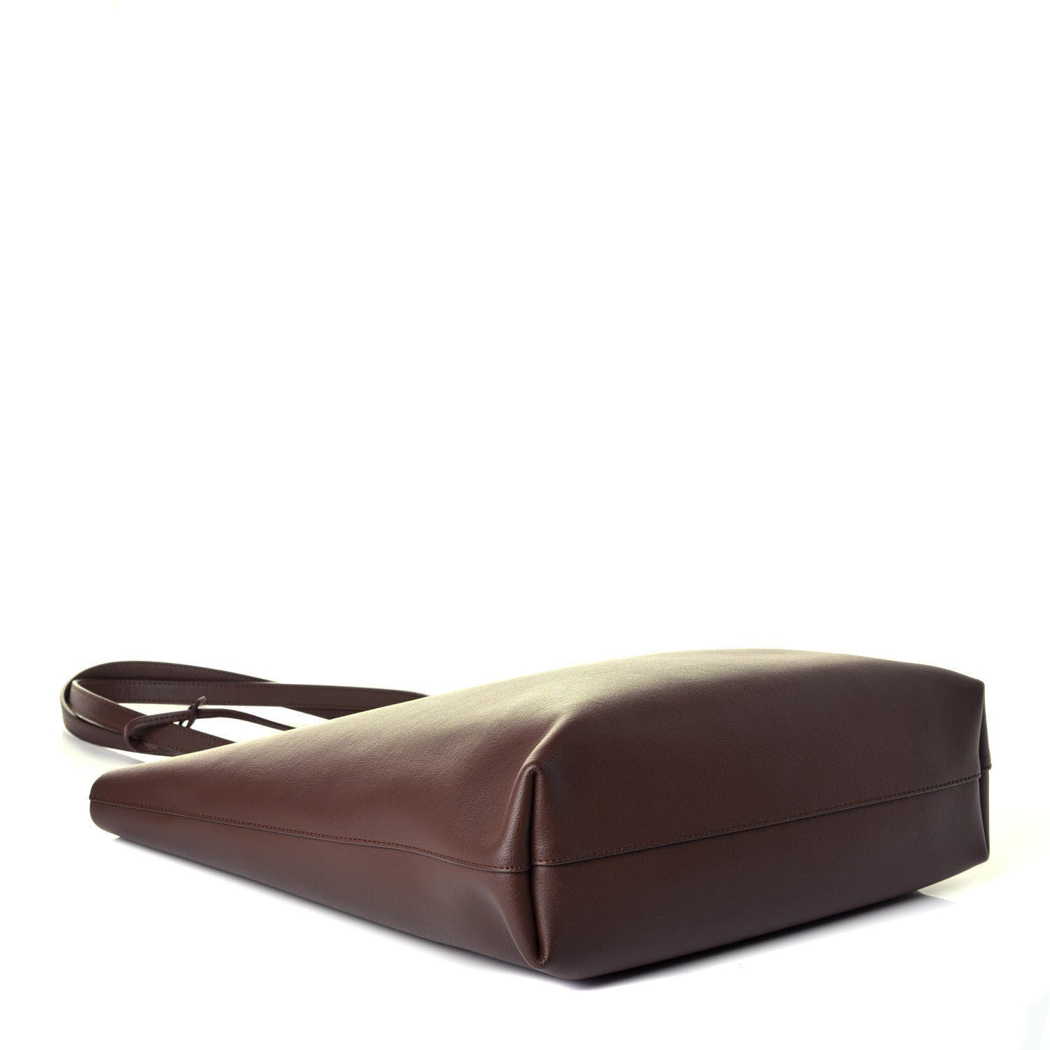 Saint Laurent Calfskin Medium Shopping Tote Old Brandy 4 of 10
