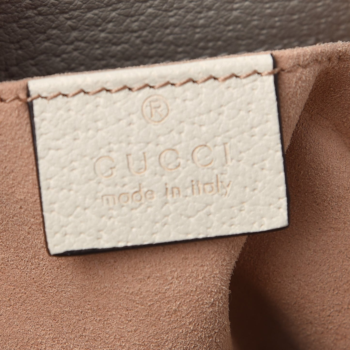 GG Supreme Monogram Flora Textured Calfskin Small Padlock Tote Beige Ebony Multicolor Mystic White