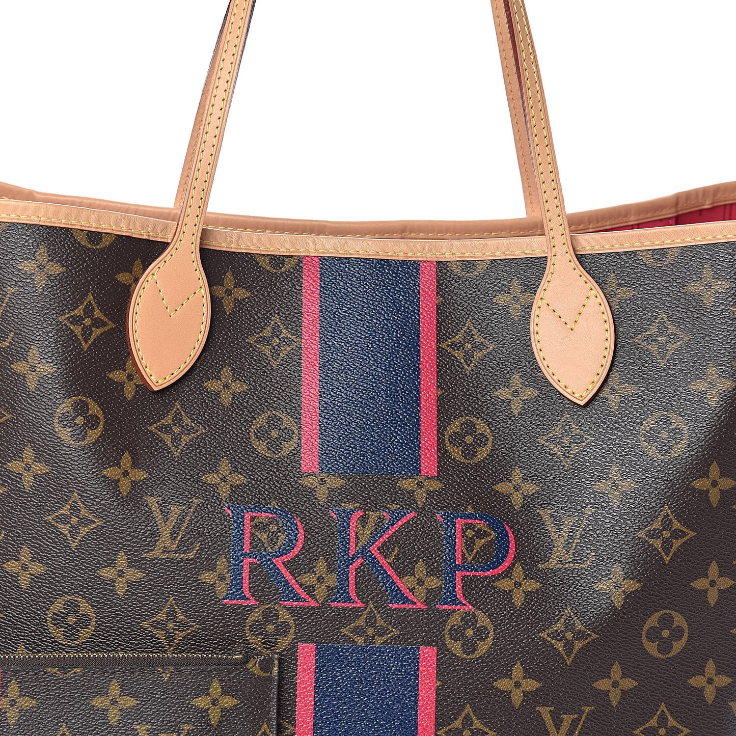 Monogram My LV Heritage Neverfull GM Violet Fuchsia