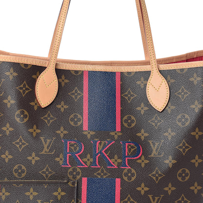 Louis Vuitton Monogram My LV Heritage Neverfull GM Violet Fuchsia 11 of 13