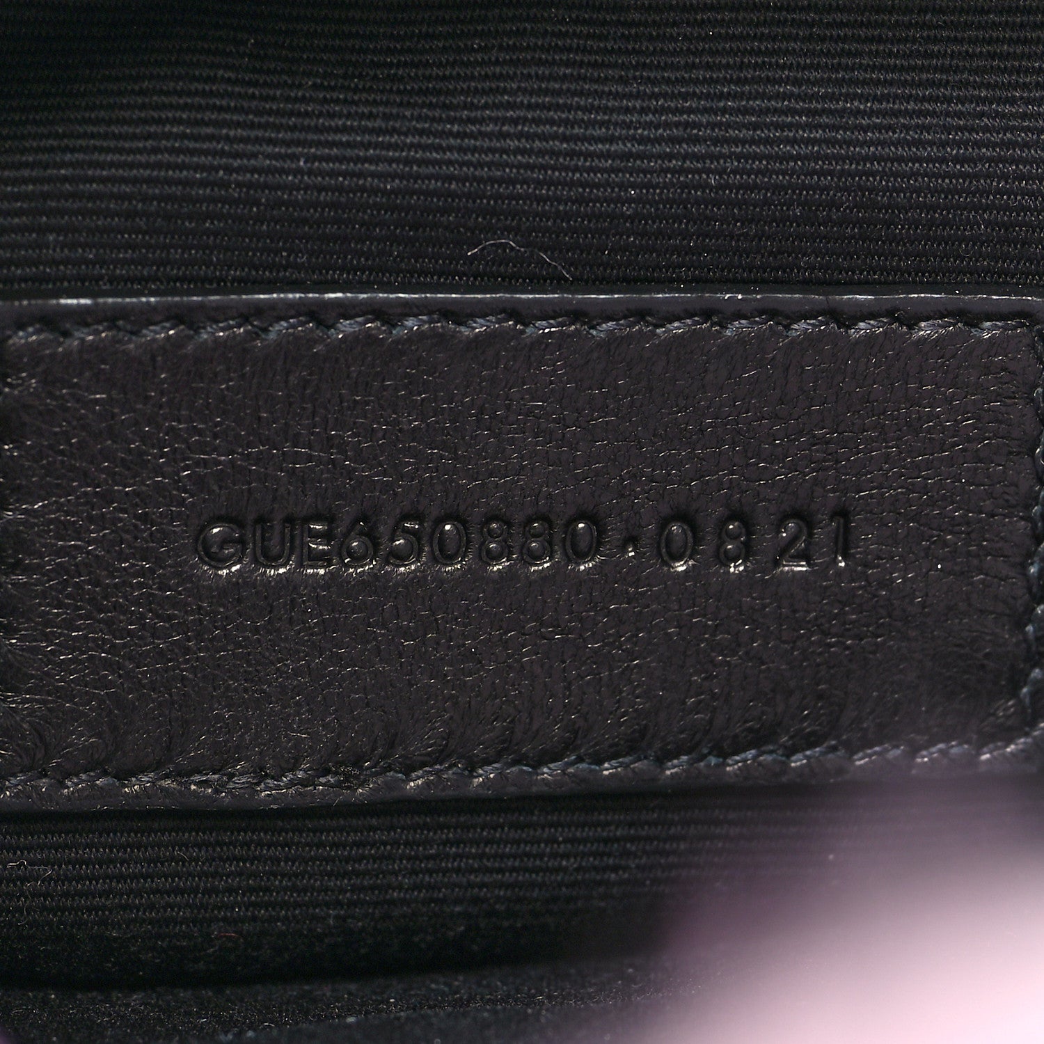 Saint Laurent Shearling Quilted Monogram Loulou Puffer Pouch Clutch Lilac 10 of 13