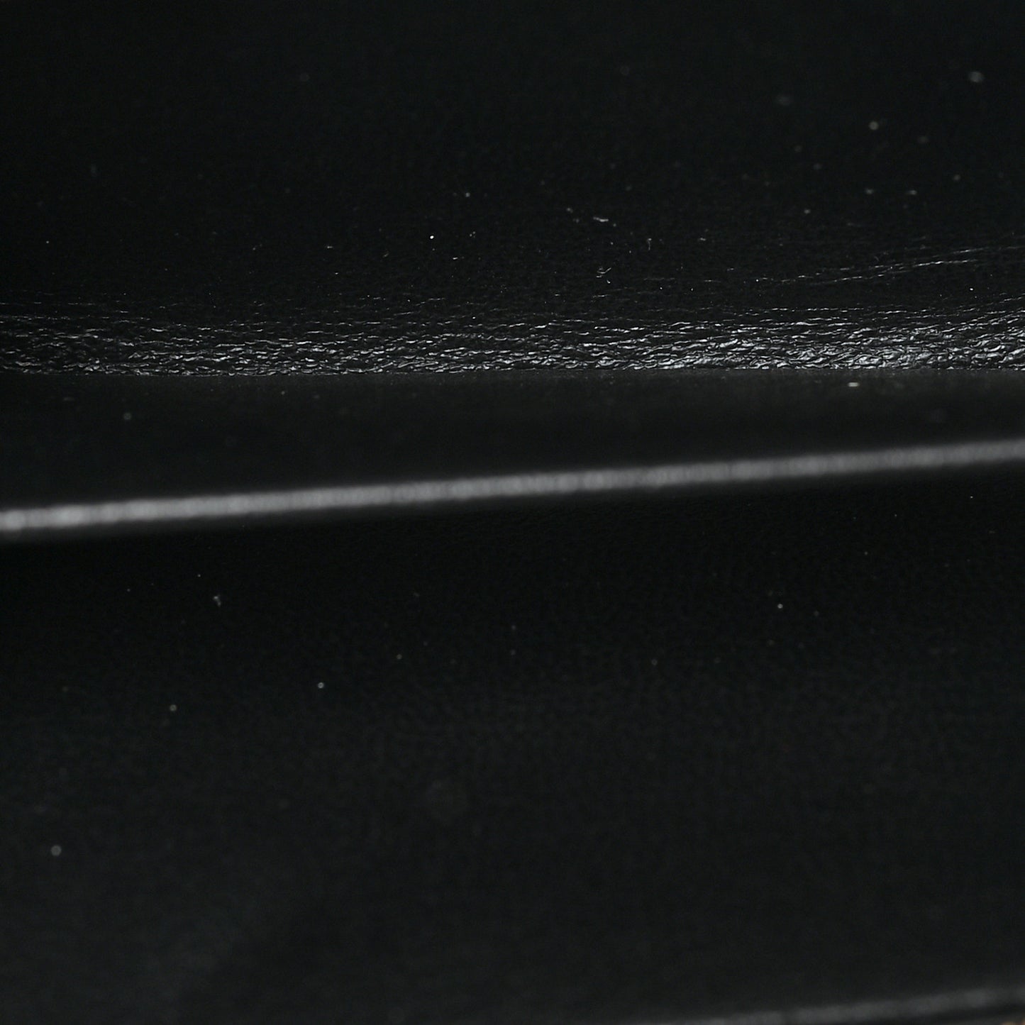 Lambskin Embossed Monogram Lou Coussin Wallet Black