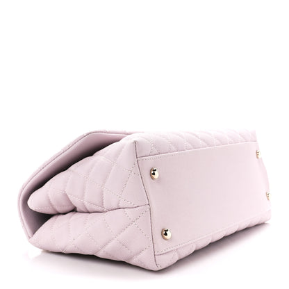 Chanel Caviar Quilted Small Coco Handle Flap Light Pink 4 of 11