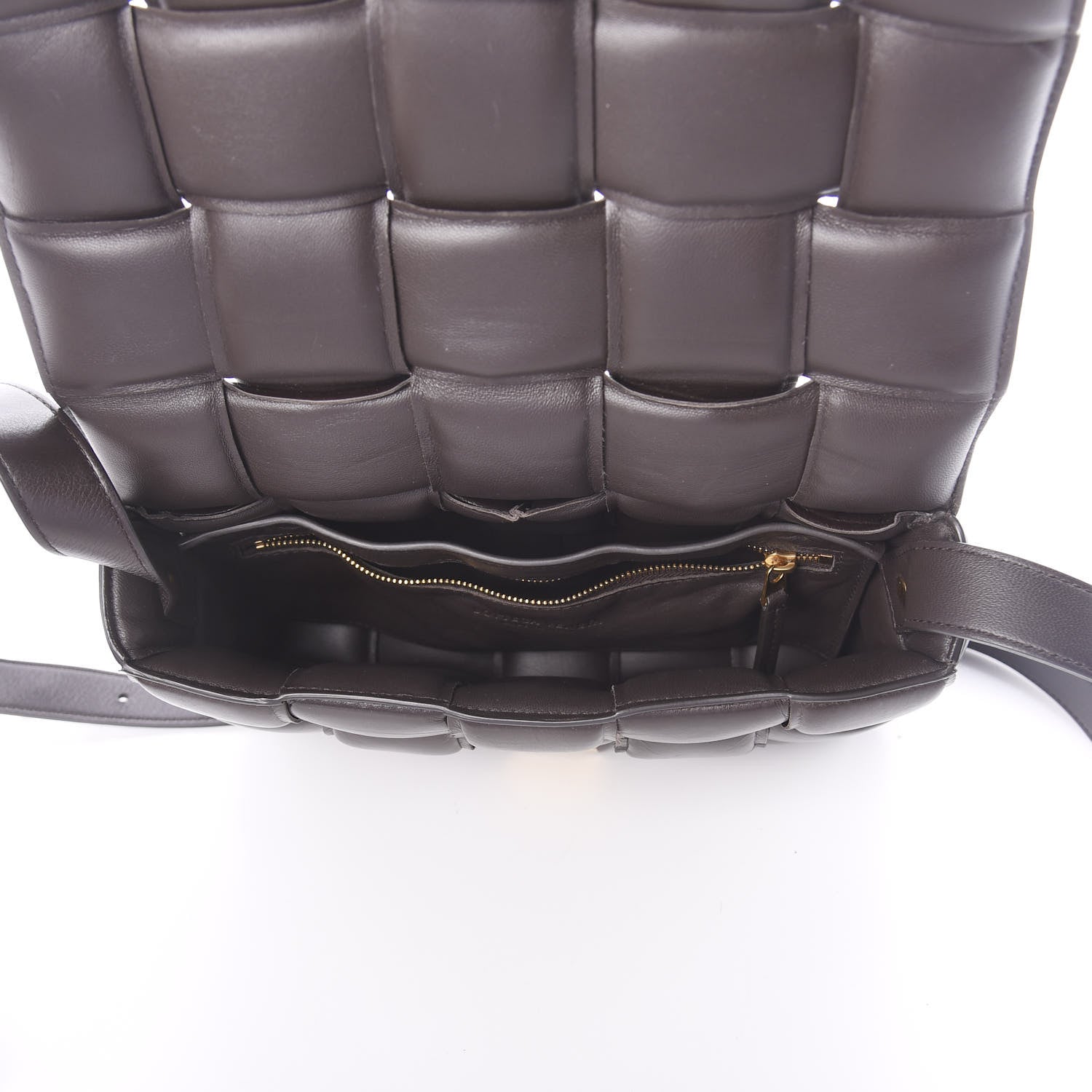 Bottega Veneta Paper Calfskin Maxi Intreccio Padded Cassette Crossbody Bag Fondant 5 of 9