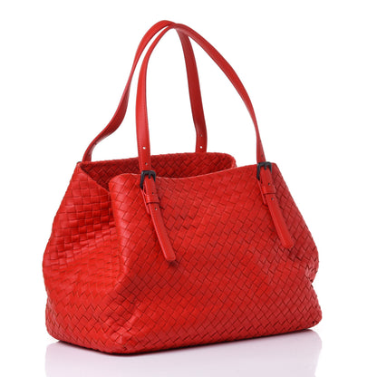 Bottega Veneta Nappa Intrecciato Medium Cesta Tote Vesuvio 2 of 4