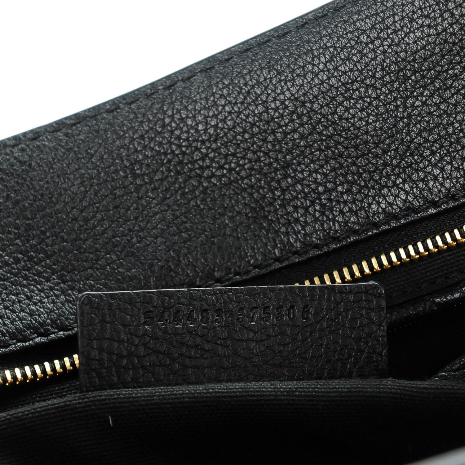 Alexander McQueen Pebbled Calfskin Small Skull Padlock Zip Around Tote Black 7 of 7