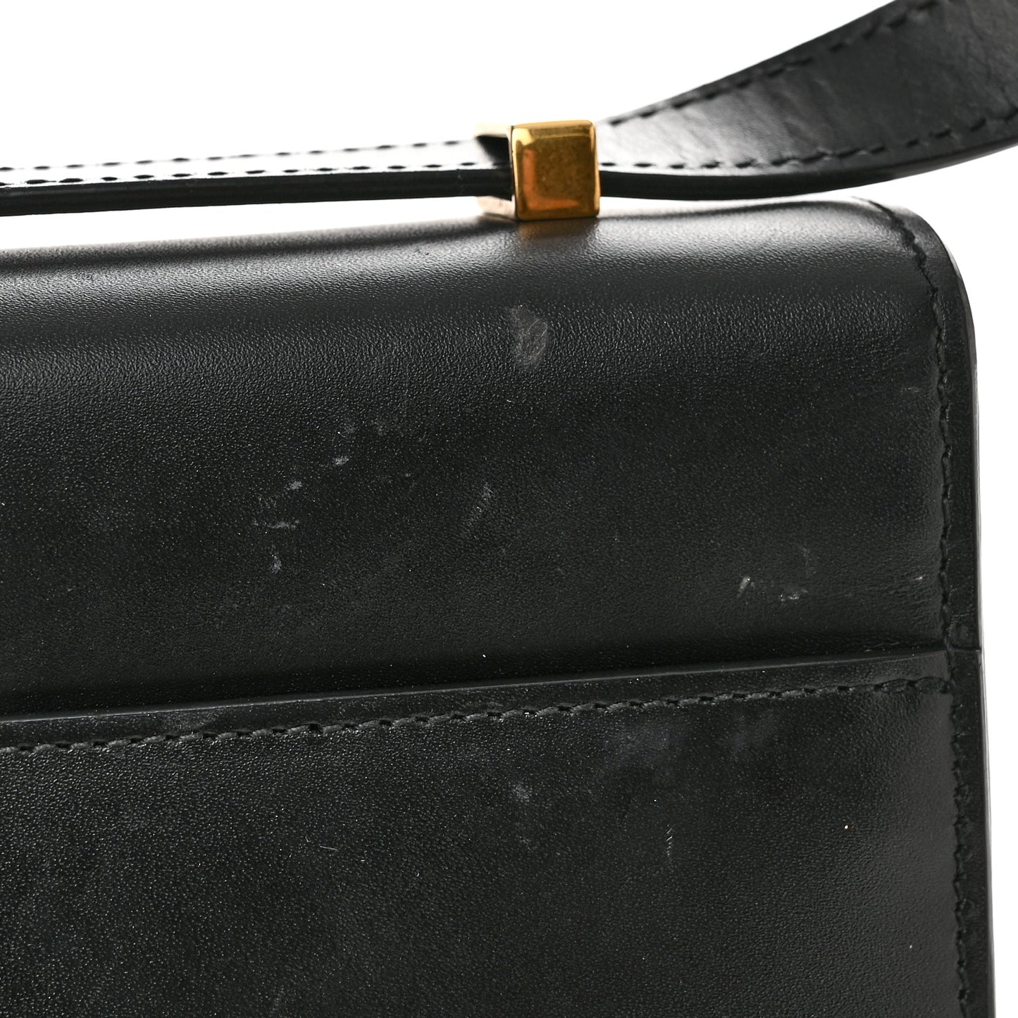 Calfskin Monogram Small Dylan Shoulder Bag Black