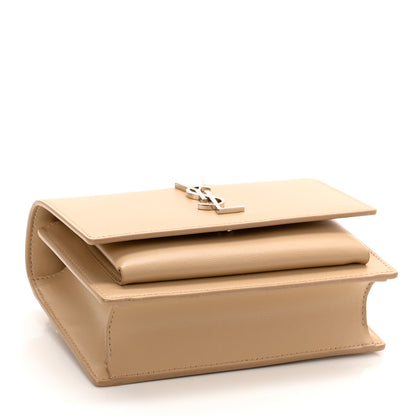 Saint Laurent Calfskin Monogram Sunset Chain Wallet Nude Powder 4 of 11