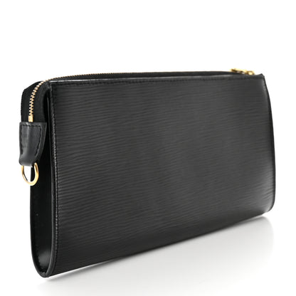Louis Vuitton Epi Pochette Accessories 24 Black 3 of 7