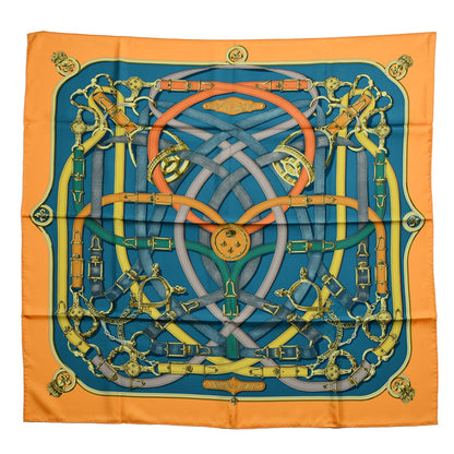 Hermes Silk Cavalcadour Scarf 90 1 of 6