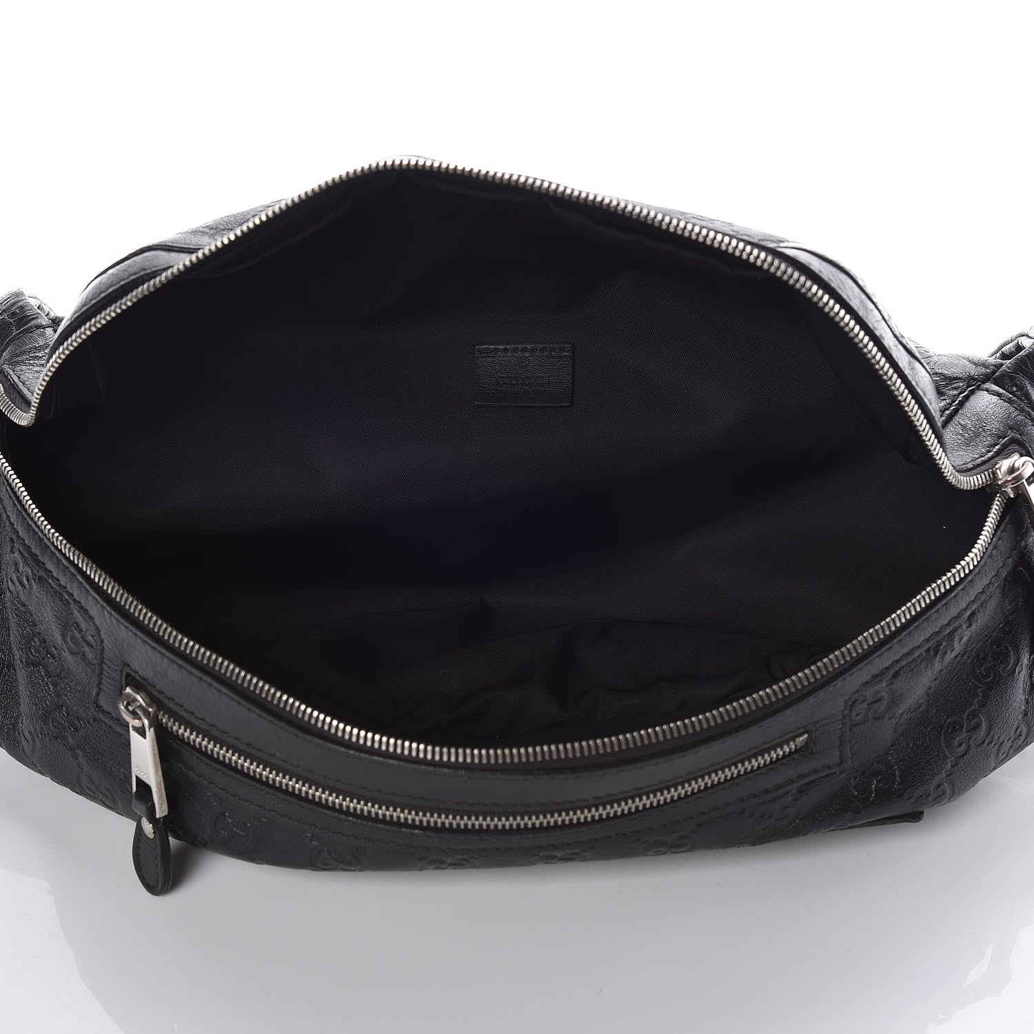 Gucci Guccissima Web Belt Bag Black 6 of 10