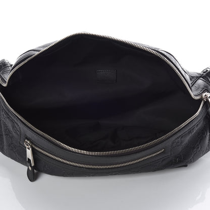 Gucci Guccissima Web Belt Bag Black 6 of 10