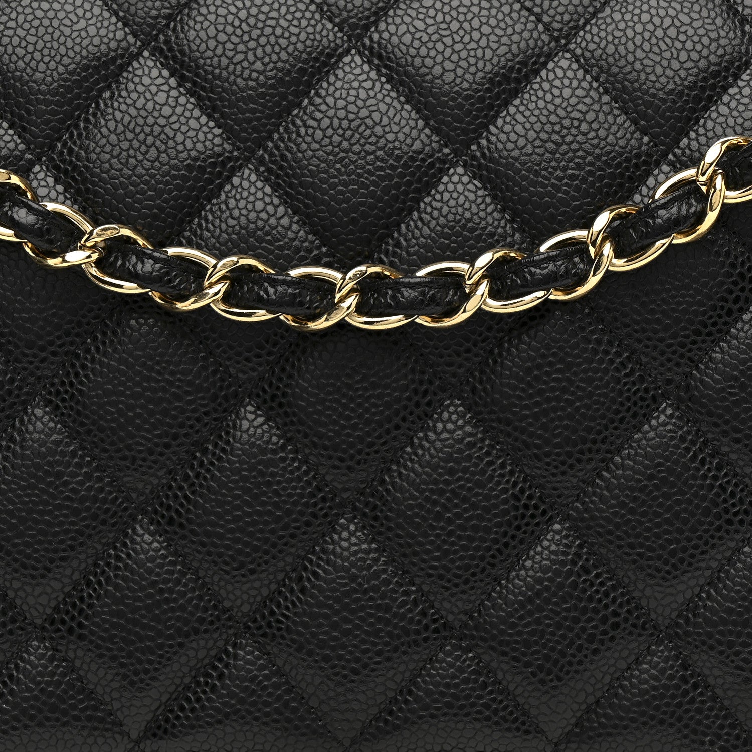 Chanel Caviar Quilted Maxi Double Flap Black 8 of 14