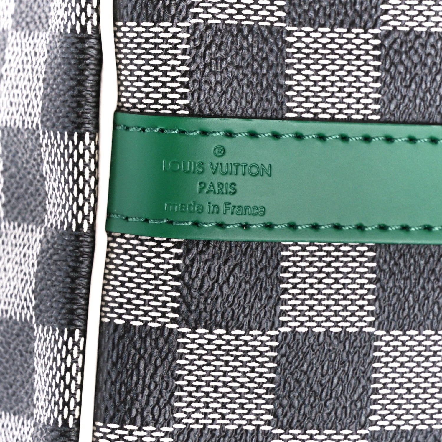 Louis Vuitton Damier Speedy Bandouliere 30 Black White 6 of 9