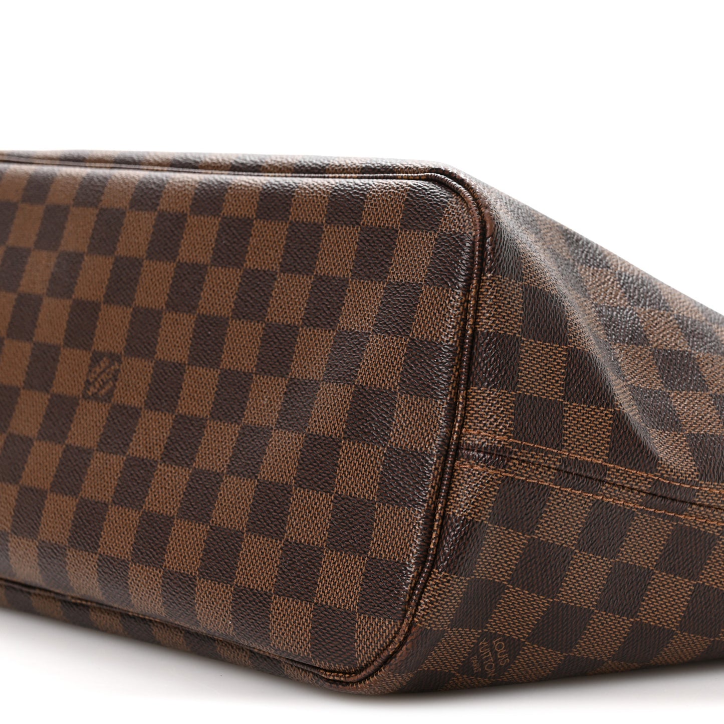 Damier Ebene Neo Neverfull MM Rose Ballerine