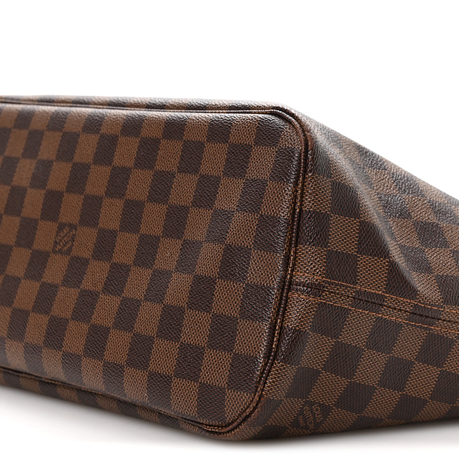 Louis Vuitton Damier Ebene Neo Neverfull MM Rose Ballerine 11 of 11