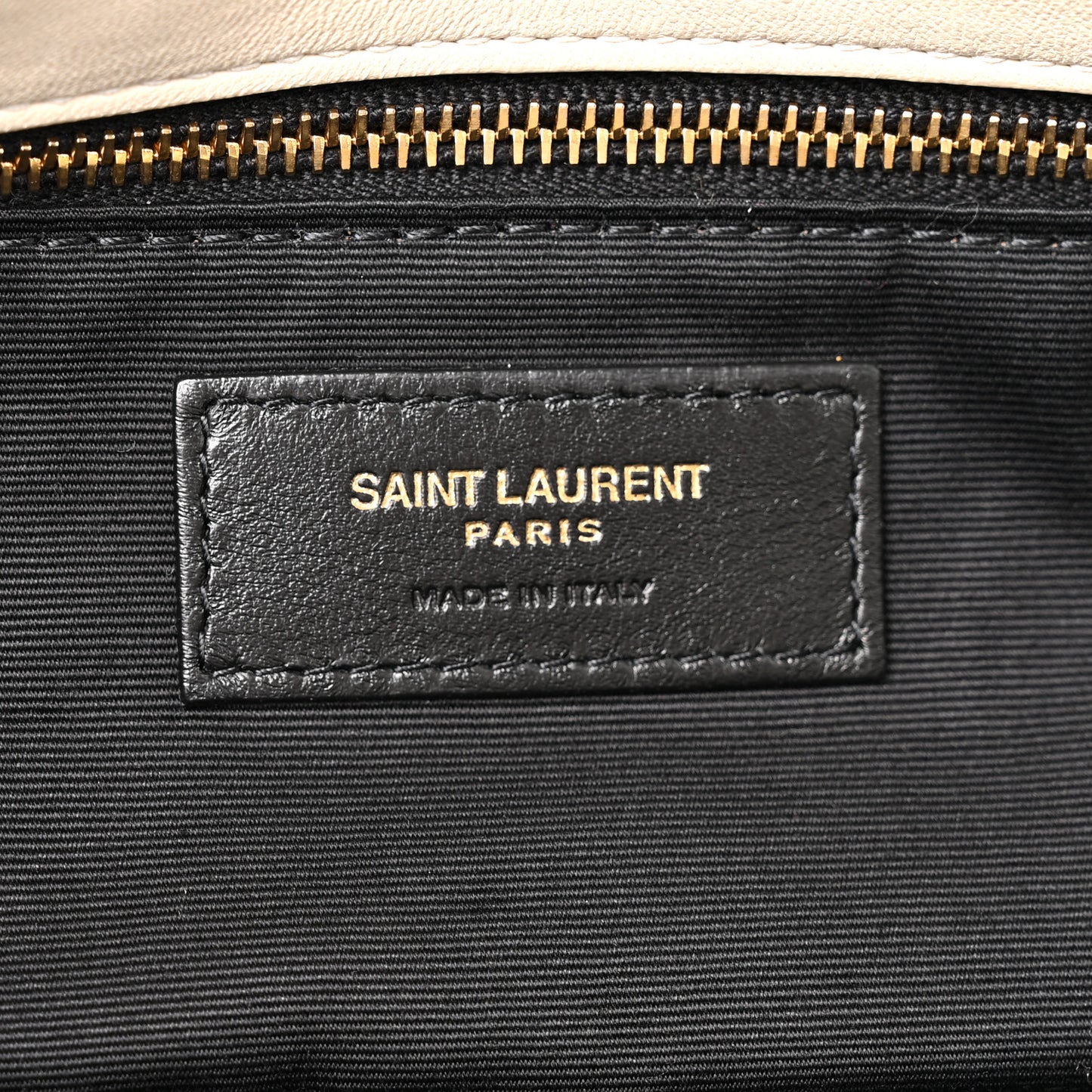 Plunged Lambskin Calypso Blanc Vintage