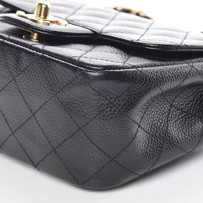 Chanel Caviar Quilted Mini Square Flap Black 9 of 9