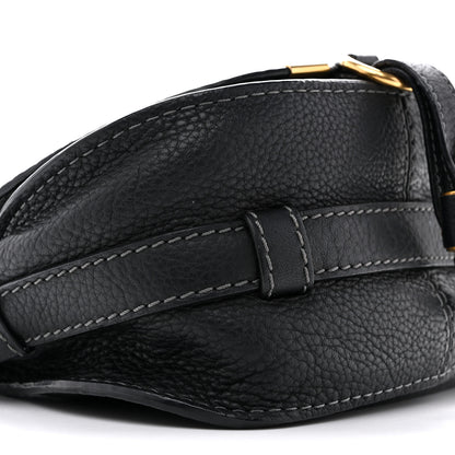 Chloe Calfskin Mini Marcie Round Crossbody Bag Black 10 of 15