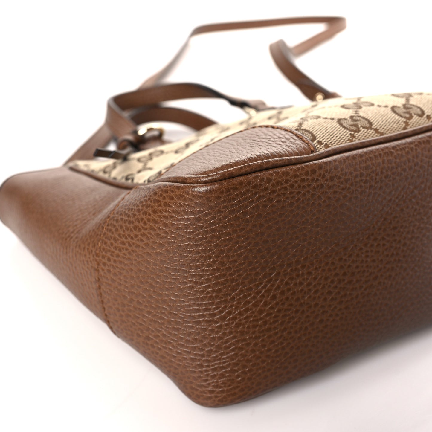 Monogram Small Bree Tote Beige Tabacco