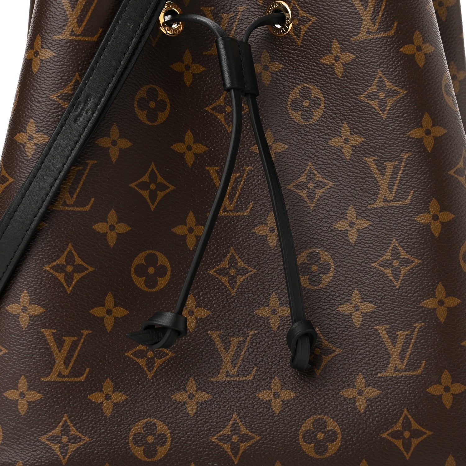 Louis Vuitton Monogram Neonoe MM Black 7 of 10