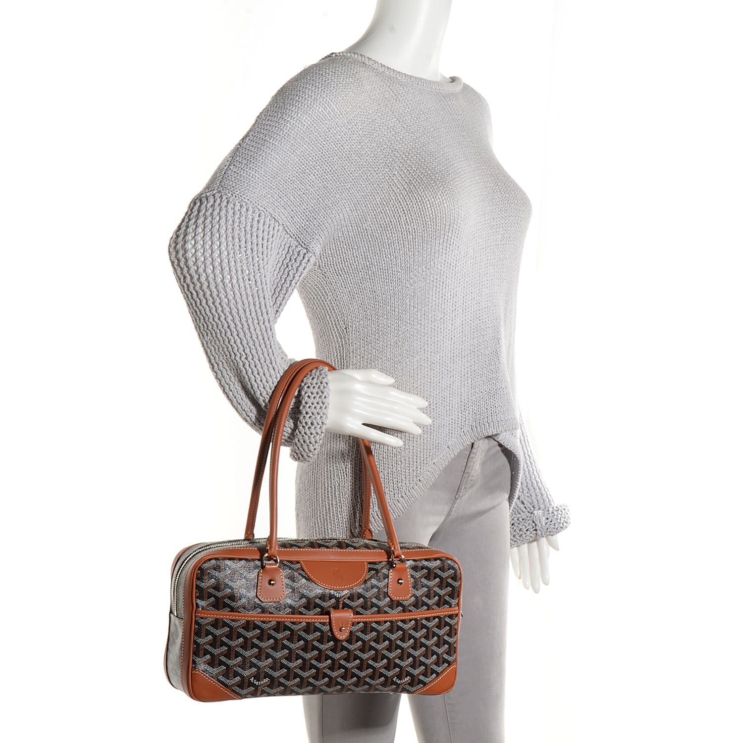 Goyard Goyardine Saint Martin Black Gold 2 of 7