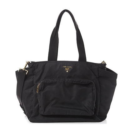 Prada Tessuto Nylon Vela Diaper Bag Black 1 of 8