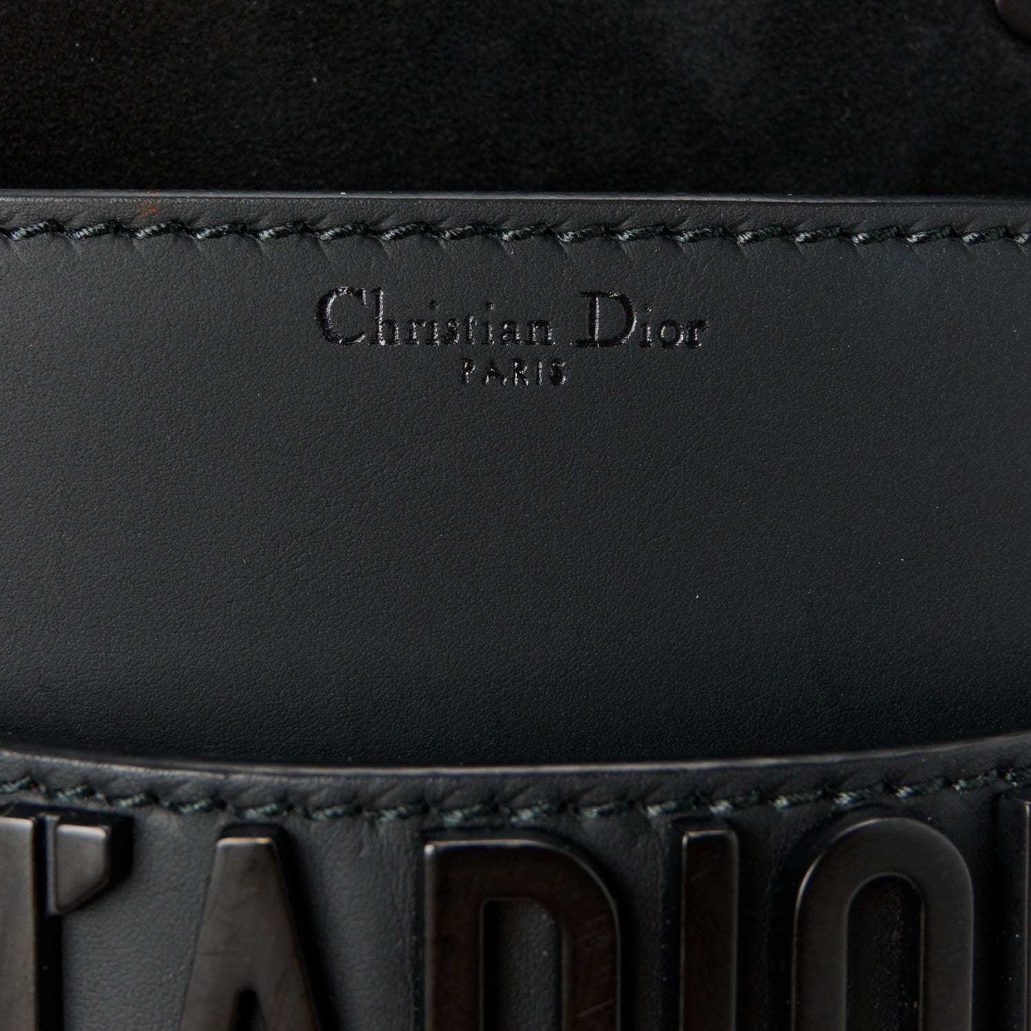 Christian Dior Ultra Matte Calfskin Mini J'Adior Chain Flap Bag Black 7 of 10