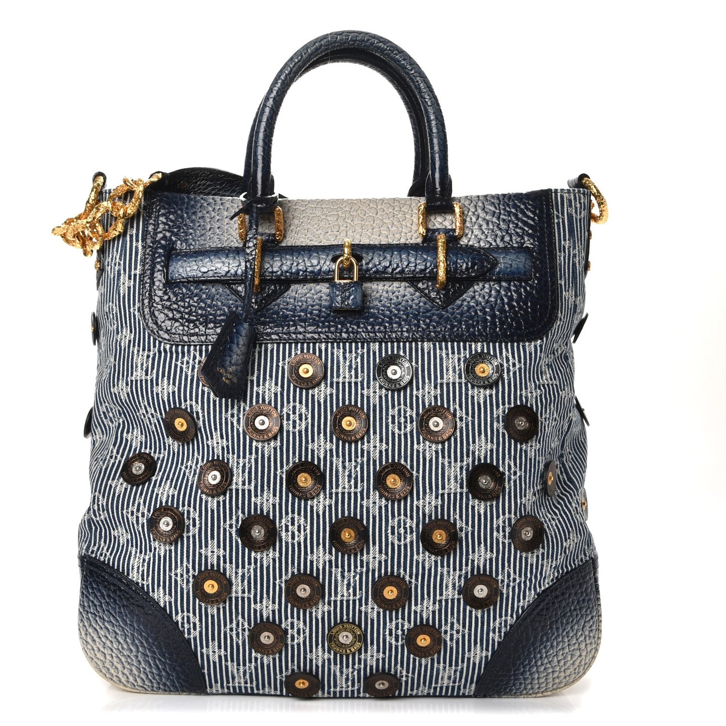 Denim Stripes Corsaire Polka Dot Besace